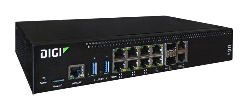 Digi Connect EZ 8 – Serial server, 8-port, RS-232